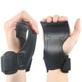 thumbnail image 2 of par de guantes de protección de palma para Fitness, mancuernas de banco de dominadas para hombre, muñequera de PVC, empuñaduras de refuerzo de fuerza para levantar pesas con muñequeras Namotu CPB-DE-HJJ-09, 2 of 5