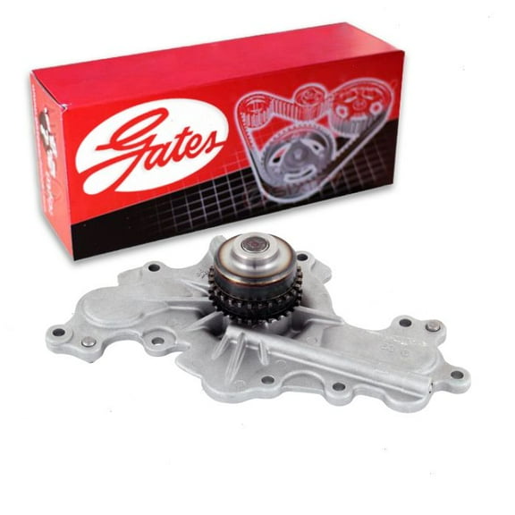 Gates Engine Water Pump compatible with Lincoln MKX 3.7L V6 2014-2018