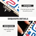 thumbnail image 3 of FORMRS 1-Subject Spiral Notebook 8" x 5" College Ruled 60 Refillable Sheet A5 Hard Cover, 2 Pack, Blue Retro Pattern, 3 of 7