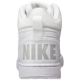 thumbnail image 2 of Nike 839977-100: Court Borough Mid Big Kids White/White Basketball Sneaker (4 M US Big Kid), 2 of 5