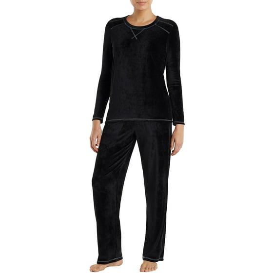 ClimateRight - Climate Right by Cuddl Duds Women's Pajama Velour Sleep ...