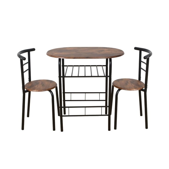 Desayunador Mainstays para 2 personas tipo industrial
