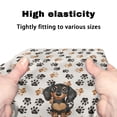 thumbnail image 7 of HELLHERO Puppy Paw Prints th of July Rollator Seat Back Cover Seat & Back Cover Easy to Use Easy Install and Easy Installation for Senior, 7 of 7