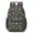 Excavator and Dump Truck Black, variant on Crane and Mixer White Pattern 17" School Backpacks for Teens,Waterproof Oxford Fabric,S-Shape Padded Straps for School,Travel,Hiking,Camping