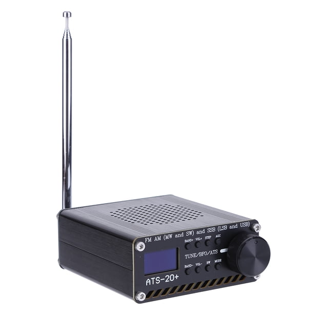 ATS-20 Si4732 Receptor de radio de banda completa con antena Escáner receptor de banda completa ATS-20 Si4732 Receptor de radio de banda completa con antena Escáner receptor de banda completa