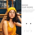 thumbnail image 3 of FUTUREORYY Sangle de Masque 12 Pcs pour Adultes avec Design Ajustable en Métal Blanc, 3 of 8