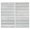 Gris, variant on The Tile Life Watercolor 2" x 10" Azul Glossy Ceramic Tile Sample