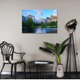 thumbnail image 5 of Yosemite Lake Pictures Print Wall Decor White Clouds over Mountains Scenery Wall Art Landscape Poster Canvas Artwork for Living Room Bedroom Office 12x16inch, 5 of 6