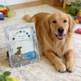 thumbnail image 3 of Handmade Sea Glass Art Pet Memorial Photo Frames,Dog Loss Remembrance Picture Frames Keepsake Decor Frames for Pet Lovers Home Memorial Decor Sympathy Gift,Distressed Wood Wall Desktop,A-style, 3 of 6