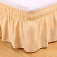 thumbnail image 3 of MesaSe Ruffled Grey King Size Bed Skirt  Dust Ruffle for King Bed with 15” Drop  Soft and Solid Microfiber  Classic Style  California King  Silver Gray Bedskirts, 3 of 6