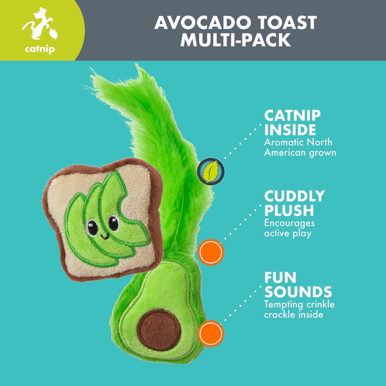 万年筆用インク 3種セット 猫 Fig Avocado Quirky Kitty Avocado Toast Catnip Interactive Plush Cat Toy