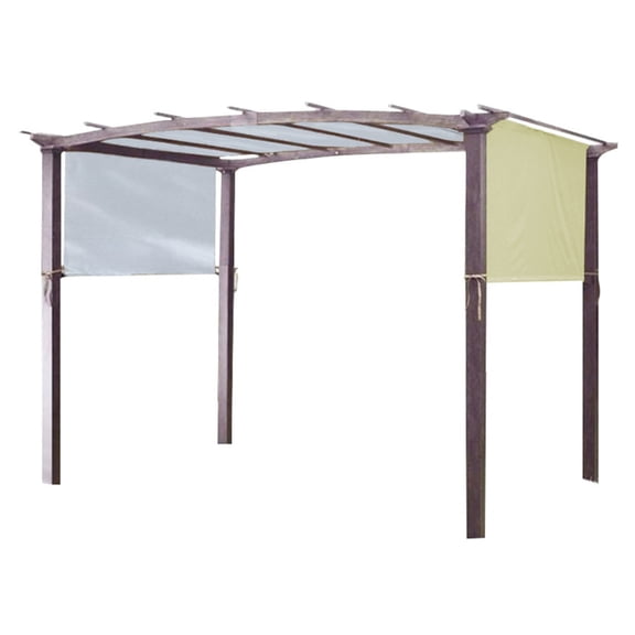 Ywmsfl Durable All Weather Resistant Shade Cover 190T Polyester Materials Easy Install Replacement Canopy For Garden Pergola And Patios