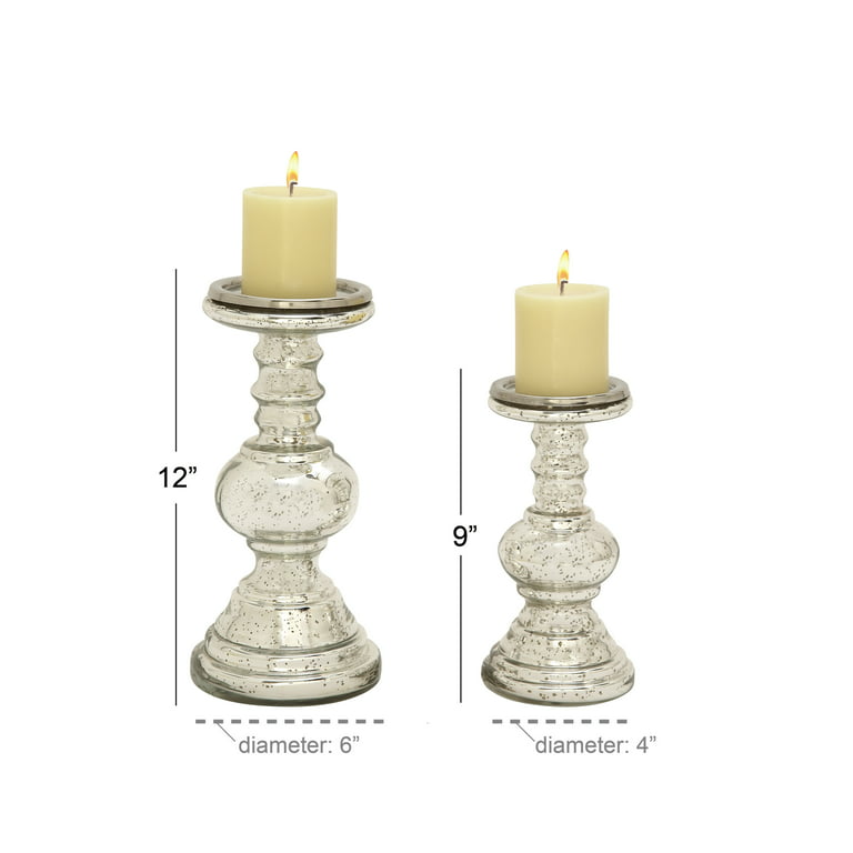 Buy Bobeche - Set of 2 Crystal 4 Inch Online India