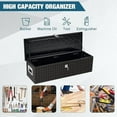 thumbnail image 6 of Truck Bed Tool Box Heavy Duty Aluminum With Sliding Shelf, Diamond Plate Toolbox for Pick Up Truck Rv Trailer, Trailer Toolbox Storage With Side Handle, Lock and Keys, 40x13x10 inch, 6 of 7