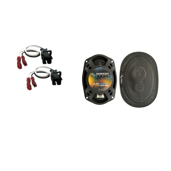 Fits Buick Le Sabre 1995-1999 Rear Deck Replacement Harmony HA-R69 Speakers New