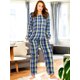 thumbnail image 2 of Pijama Afelpada Mujer Polar Pantalón Sudadera Unitalla, 2 of 5