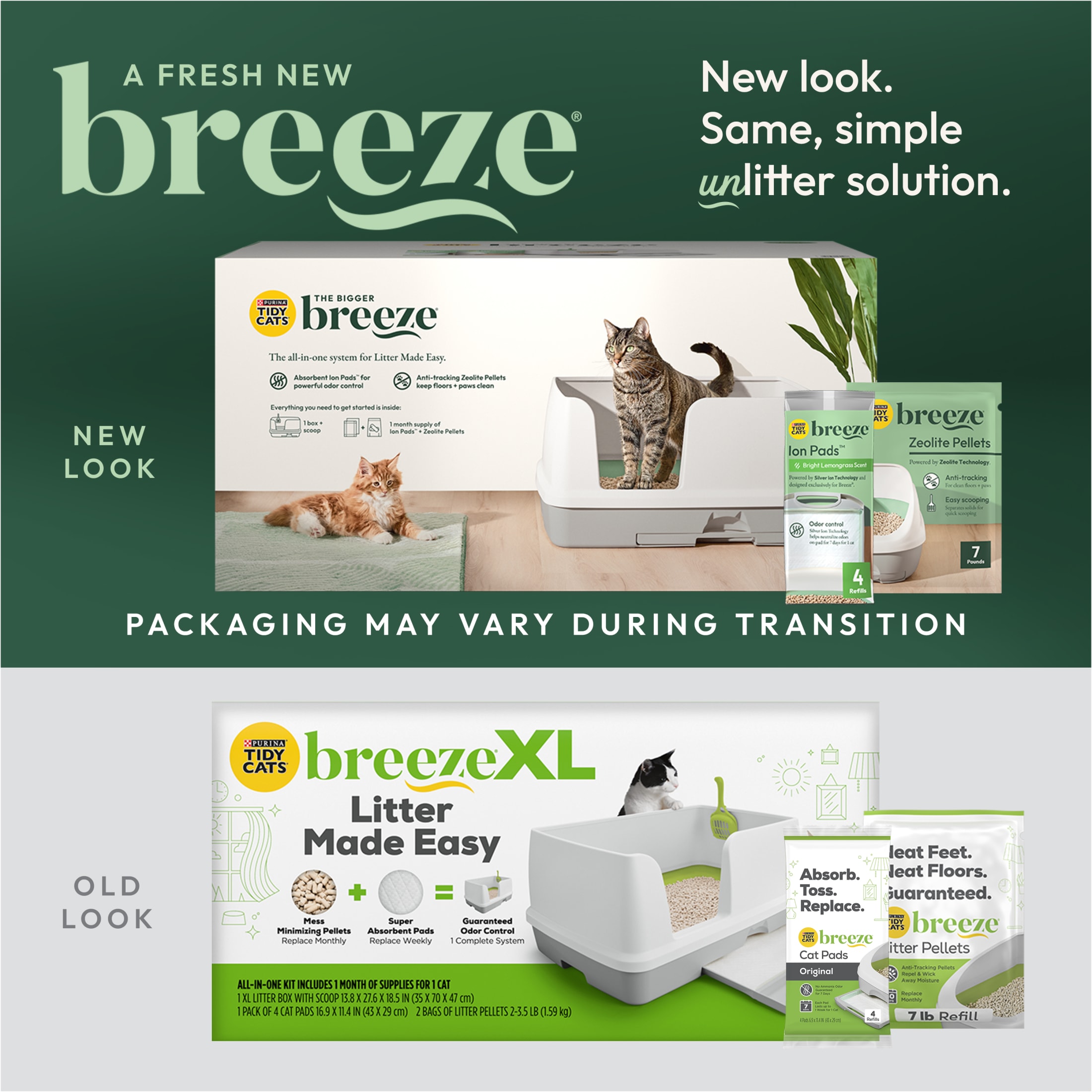 Purina Tidy Cats Breeze Bigger XL Litter Box System Kit photo 2
