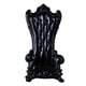 thumbnail image 4 of Colección de modelos de sofás a escala 1:12, sillones con respaldo alto simulados, mesas de arena negro, 4 of 9