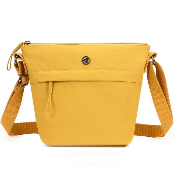 URSOFINE Lightweight Nylon Crossbody Bag for Women Casual Water-Resistant Shoulder Purse