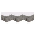 thumbnail image 1 of Kearding Faldones De Cama Elegantes, Elegantes, Duraderos Y Fáciles De Limpiar Alrededor De La Cama, Sábana Con Cenefa, Funda Para Base De Type1 NO1, 1 of 6