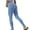 Sky Blue, variant on Uaswgudfs Women's High-Waisted Yoga Pants with Contoured Seams – Seamless Leggings for Dynamic Workouts Black S