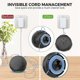 thumbnail image 4 of Wall Mount Holder for Dot 5./4.Generation Speaker Smart Speaker Outlet Wall Bracket Stood for Dot 5, 4 of 5