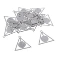 thumbnail image 1 of Bandeja redonda en blanco del bisel 20 Piezas En Bisel Bandeja Base 16 Mm Cabujón Diy Hallazgos De Joyería Artesanal, 1 of 8