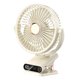 thumbnail image 4 of Ventilador portátil con clip y luz nocturna. Ventilador de escritorio. beige, 4 of 9