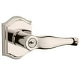 thumbnail image 7 of Baldwin Reserve Endectar003 Entry Decorative Lever Handle and Traditional Arch Rose Lifetime Brass Finish Handle, 7 of 7