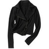 Women's French Terry Motorcycle Jacket