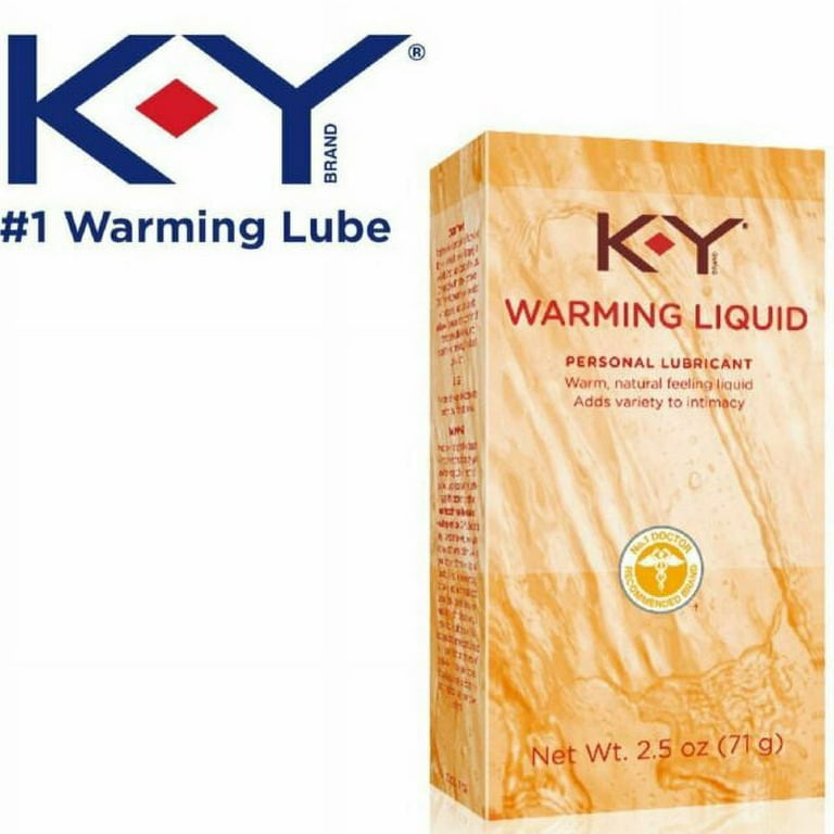 K-Y Warming Liquid 1 oz. 6 Pack - Walmart.com