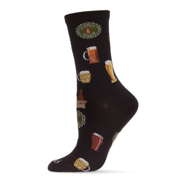 MeMoi Craft Beer Bamboo Blend Crew Sock - Mens - Male