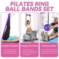 thumbnail image 6 of Pilates Kit, The Set Of 13, Includes A Pilates Ring, A Day Resistance Band, A Yoga Ring, 5 Resistance Bands, And So- Home Pilates Mat Kit, 6 of 6