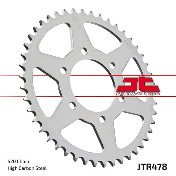 JT Steel Rear Sprocket 43 Tooth (JTR478.43)