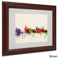 thumbnail image 2 of Trademark Fine Art "Winnipeg, Canada" by Michael Tompsett, Black Frame, 2 of 5