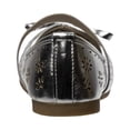 thumbnail image 4 of Kensie Girl Ballerinas Low Heel Girls Shoes - Silver, 2, 4 of 6