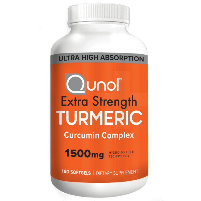 Qunol Extra Strength Turmeric Curcumin Complex Mg Sgels