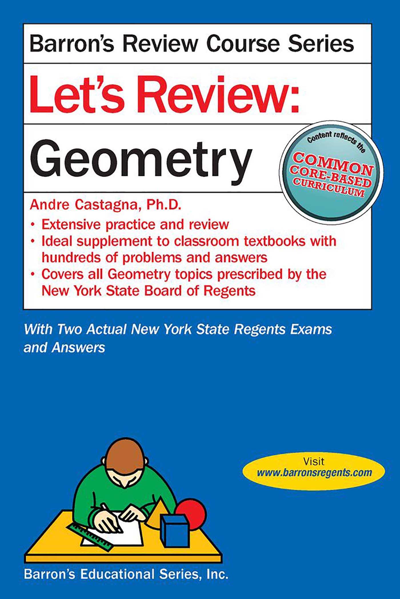 Let's　Barron's　Regents　NY:　Review　Geometry　(Paperback)