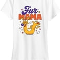 thumbnail image 3 of CatDog - Fur Mama - Women's Short Sleeve Graphic T-Shirt, 3 of 5