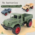 thumbnail image 1 of Inertia Car Children Inertia Car Military Pickup Truck Excavator Toy Boy Model Parking Lot Simulation Toy Gift For Children heqiyong toy, 1 of 2