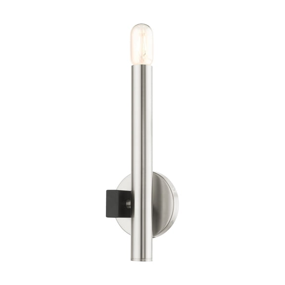 Livex Lighting - Helsinki - 1 Light ADA Wall Sconce in Mid Century Modern Style