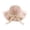 Z02-02Pink, variant on Vrotazzy Girls Summer Sun Hat with Decorative Bow Straw Brim for Beach Outdoor Activities,Size 2-5 Years
