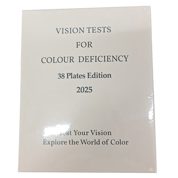 Ishihara Book 2024 New 38-piece Optometry Test Book Color Difference Test Book