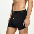 thumbnail image 3 of Mens Casual Button Boxers Low Rise Tracksuit Briefs Shorts Trunks Underwear, 3 of 11