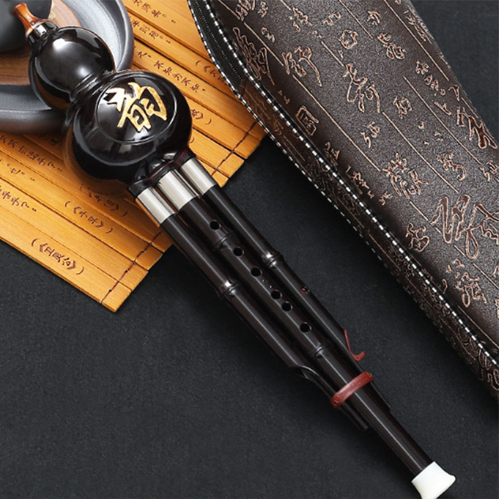 Hulusi  Flute Professional Performance Chinese Traditional Instrument Professional Hulusi Chinese Cucurbit Flute Hulusi Flauta
