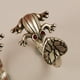 thumbnail image 2 of Anillo de rana Compromiso jinwen color plateado Anillos abiertos, 2 of 5