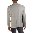thumbnail image 2 of Lauren Ralph Lauren Mens Lexington Wool Blend Two-Button Blazer Gray 38R, 2 of 2