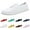 White, variant on Women's Canvas Sneakers - Lightweight Walking Shoes & Solid color casual shoes
