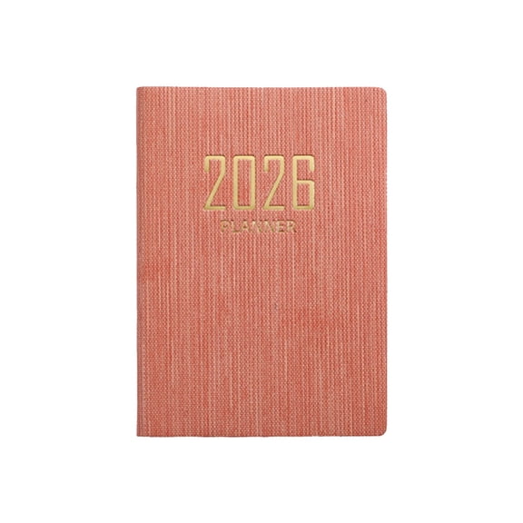 2026 A7 Daily Plan Pocket Book,2026 A7 Pocket Notebook Organizer, Daily Plan Book with Travel Diary Function, Compact Weekly Monthly Planner for Students School
