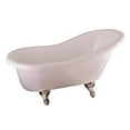 thumbnail image 2 of Double Acrylic Slipper Claw Foot Tub 60", 2 of 2